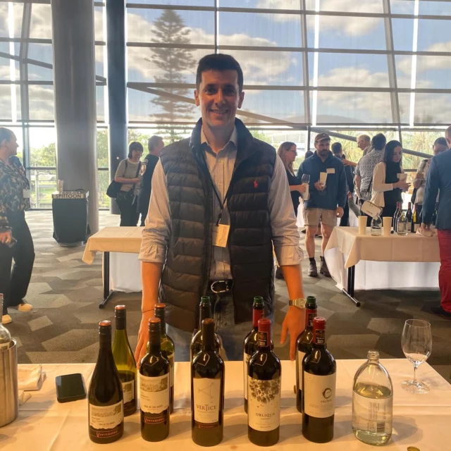 Great to catch up with @ramonrullan from @vventisquero at yesterday’s @negociantsaustralia Imported Wine Odyssey tasting!